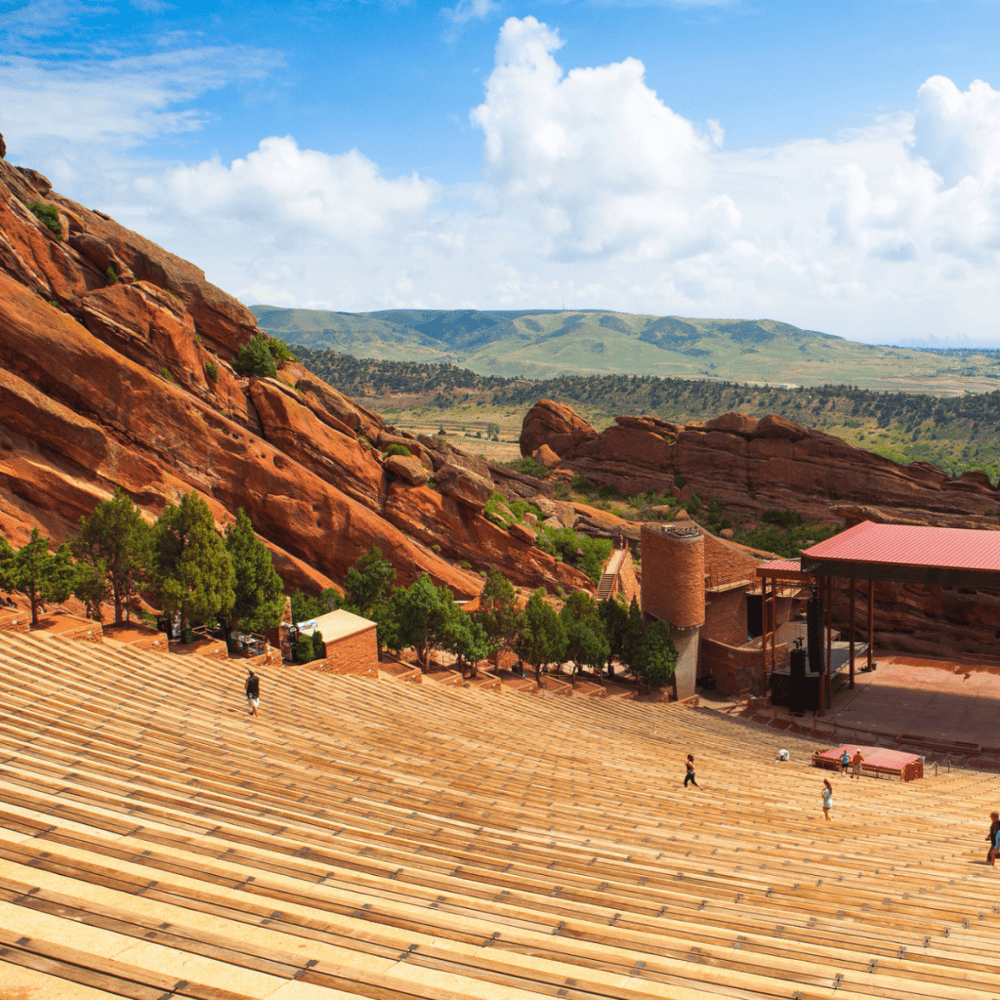 Embrace nature and music at Red Rocks Amphitheatre