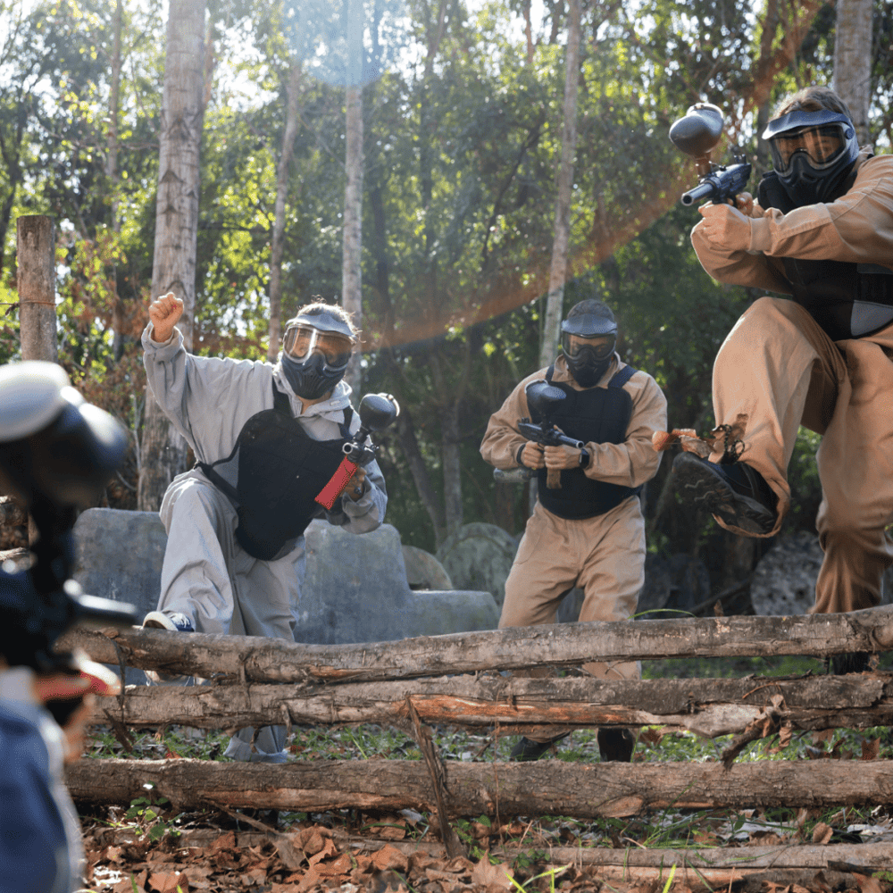 Battle in the arena of Dark Armies Inc.