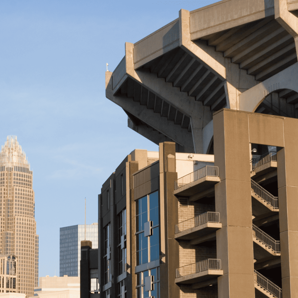 Cheer at the Bank of America Stadium