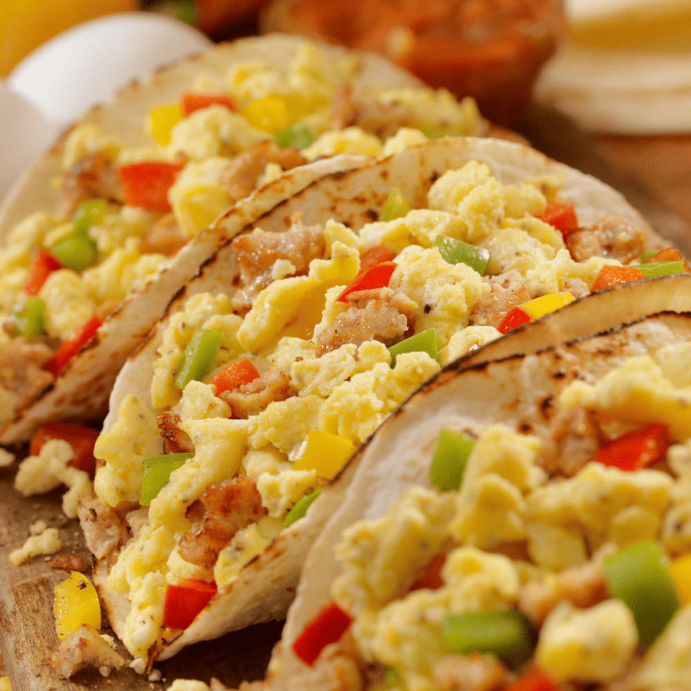 Get full at Breakfast Tacos