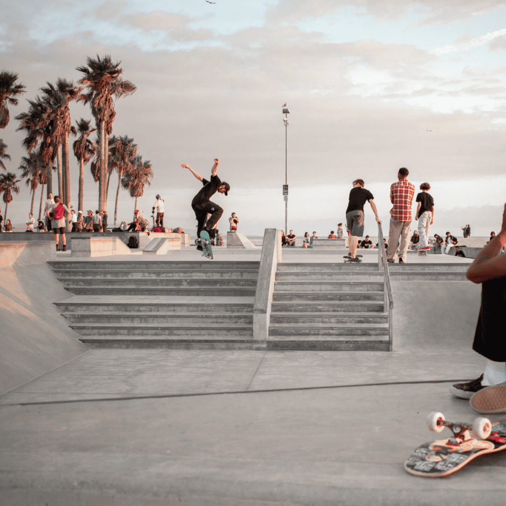 Glide through Denver Skatepark
