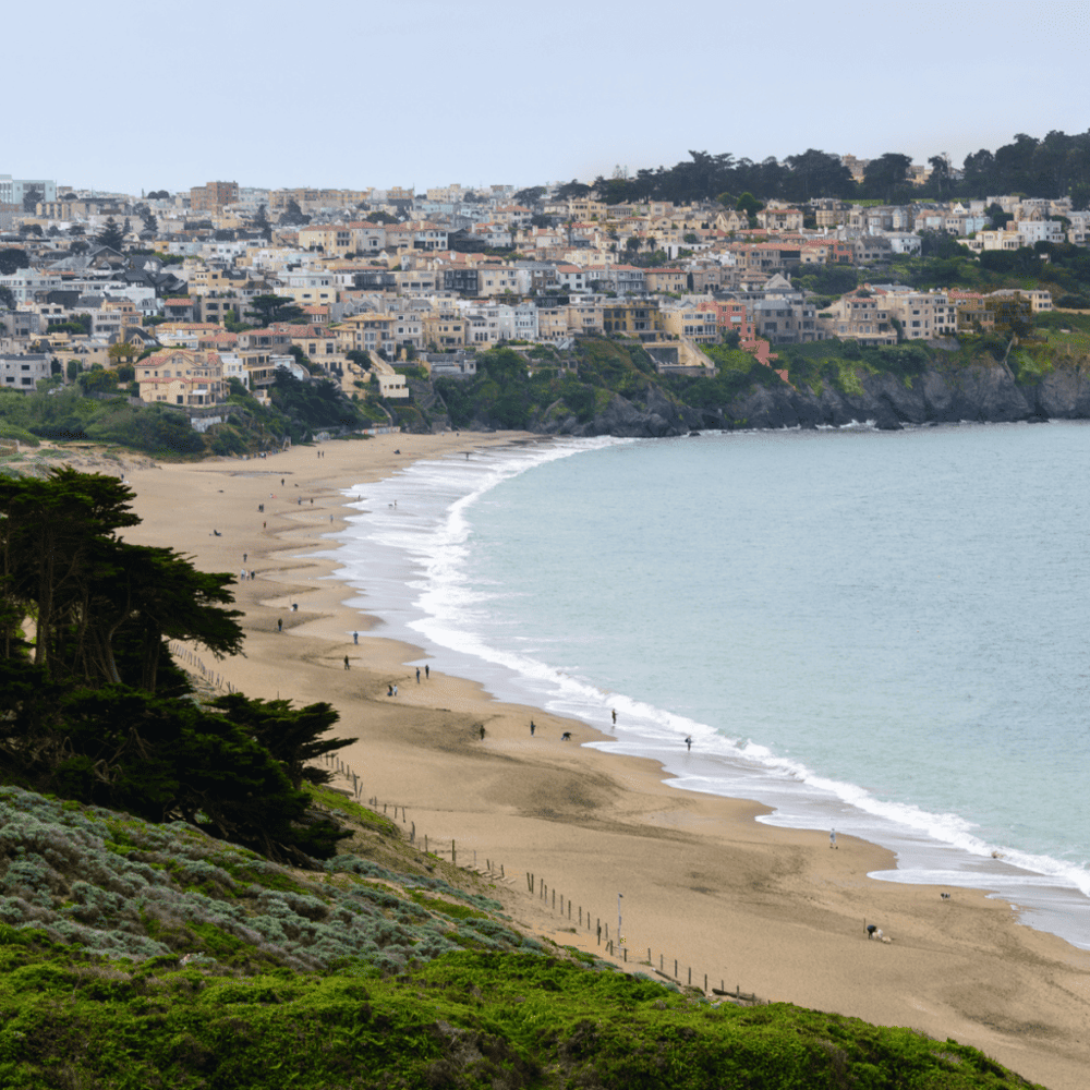 Relax at Baker Beach