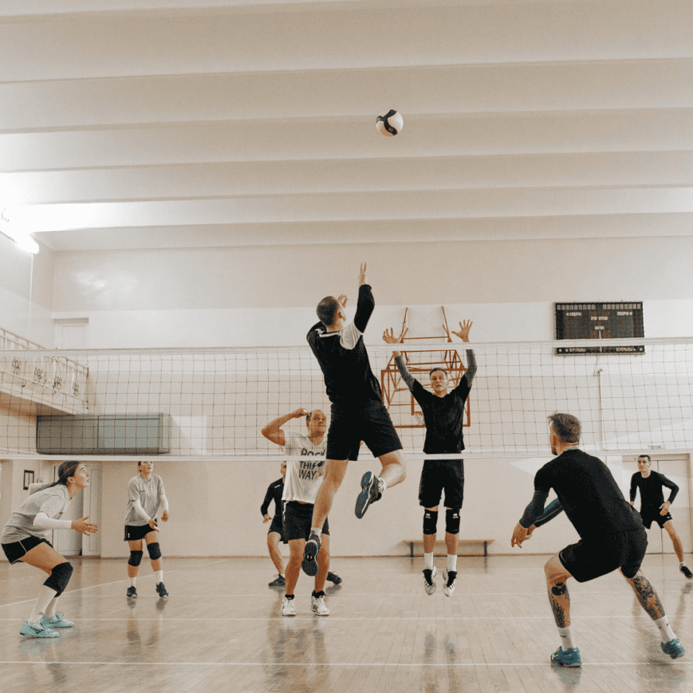 Spike at The Academy Volleyball Club