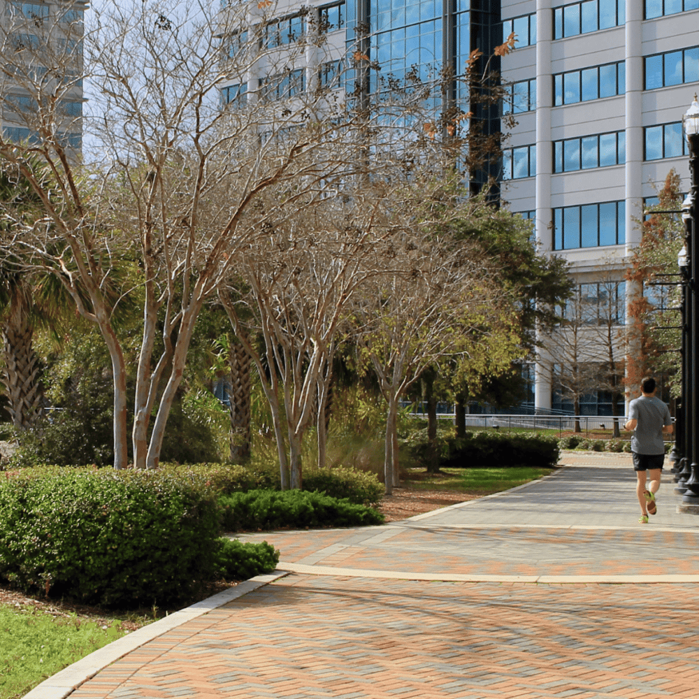 Stroll along the Riverwalk