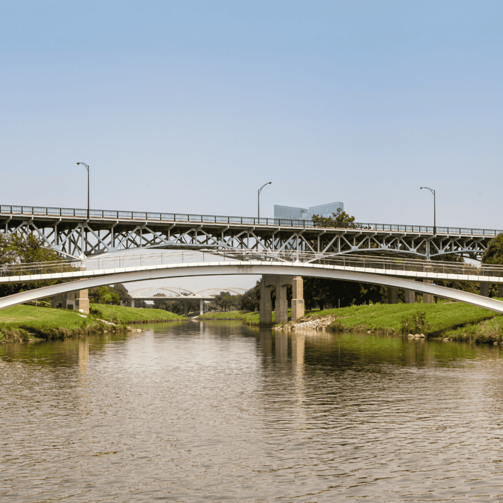 Take a scenic bike ride along the Trinity Trails