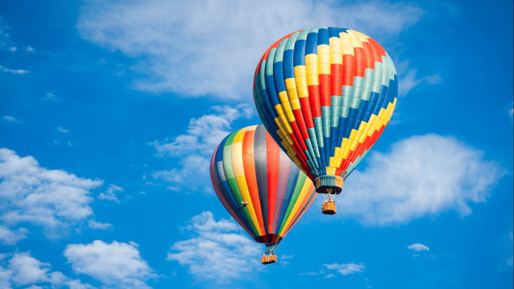 Hot Air Balloon Ride over California's Gold Country