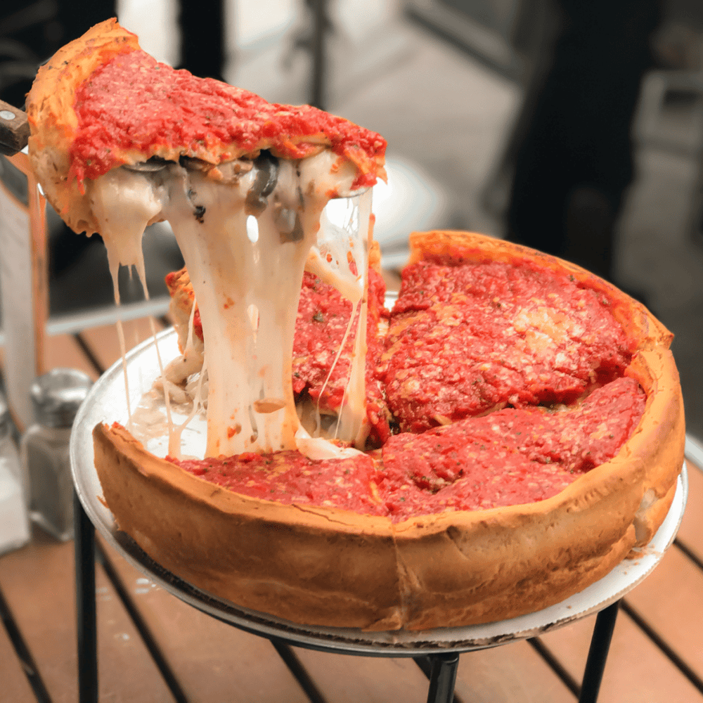 Deep-Dish Pizza