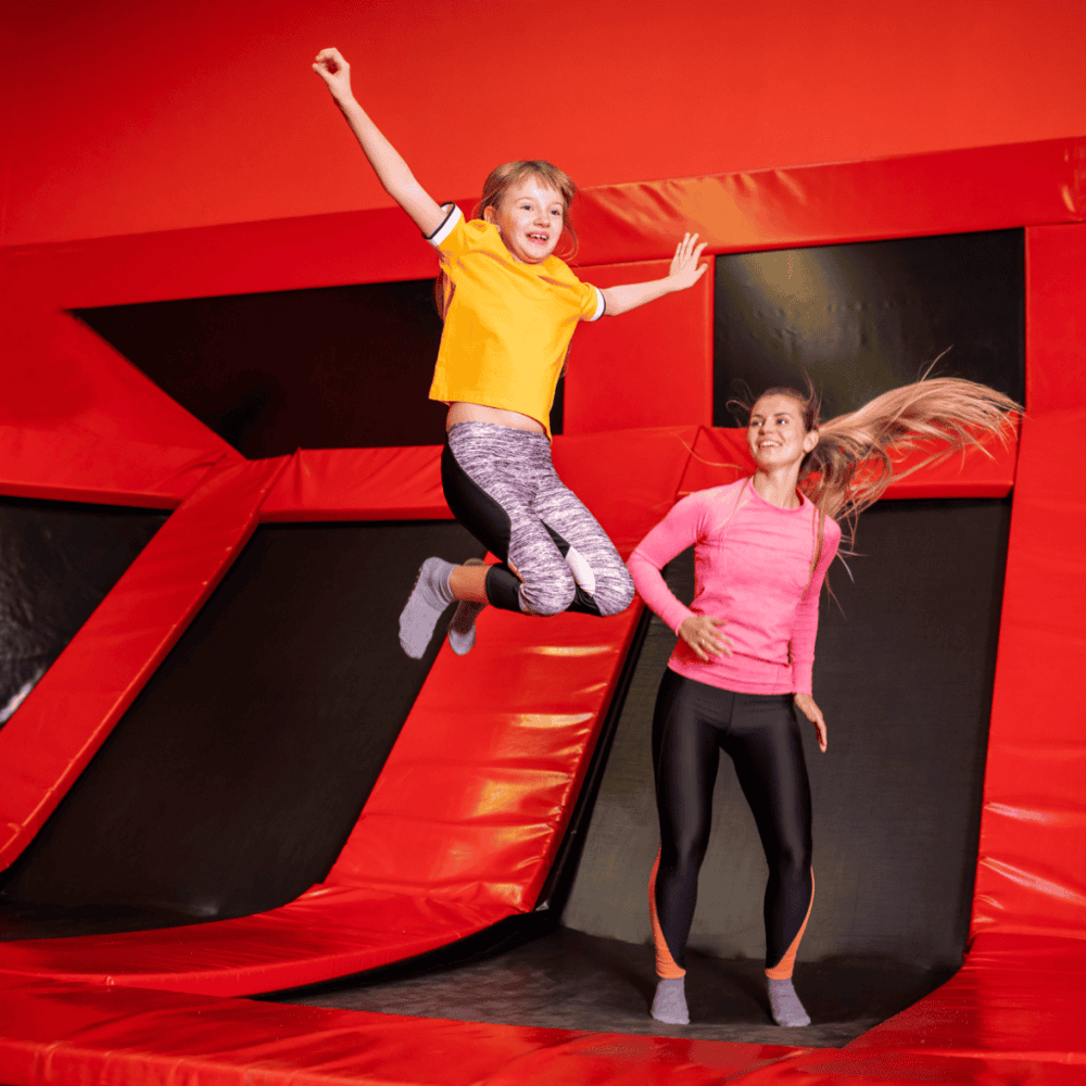 Jump in the Sky Zone Trampoline Park