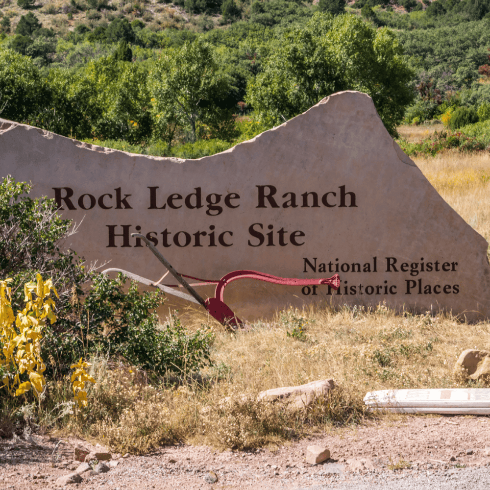 Learn at the Rock Ledge Ranch Historic Site