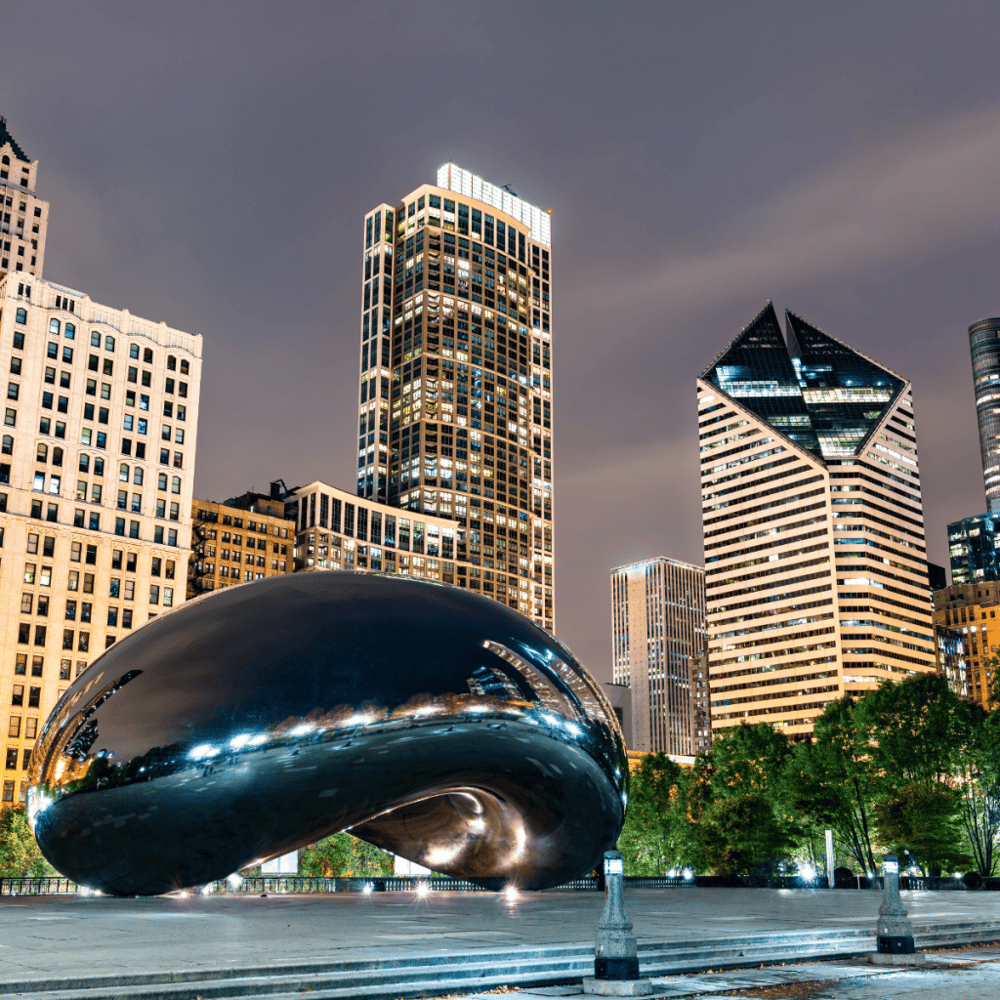 Millennium Park and Cloud Gate