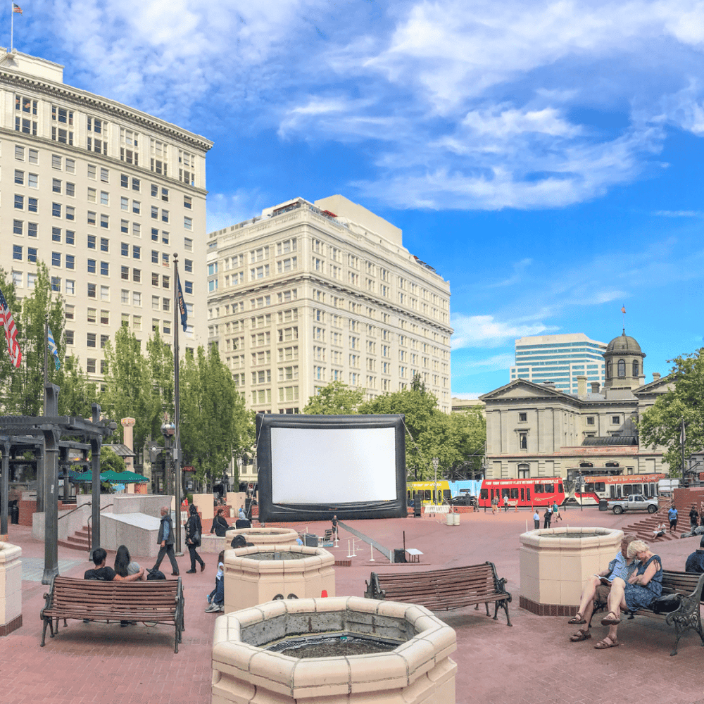 Pioneer Courthouse Square