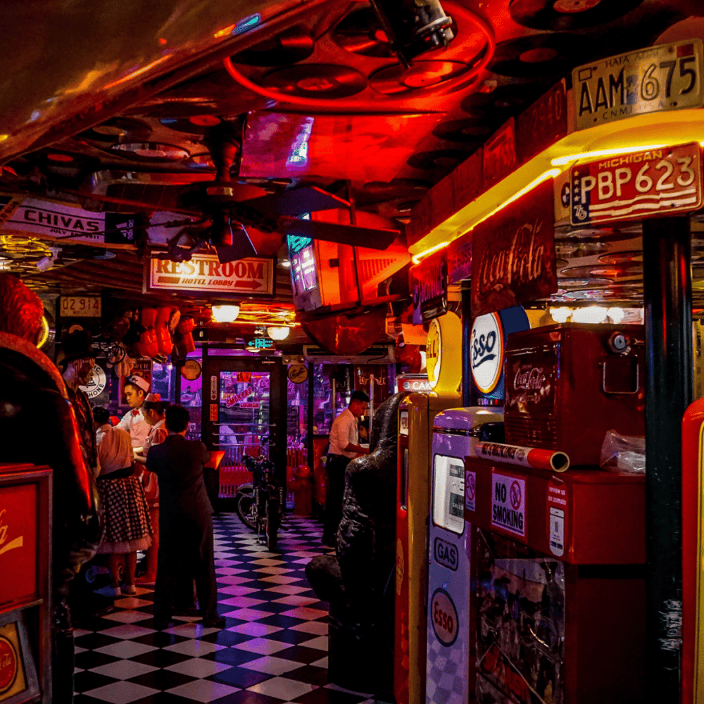 Step into the Cobra Arcade Bar