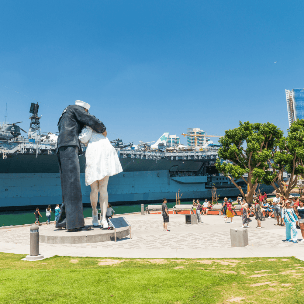 Unconditional Surrender Statue