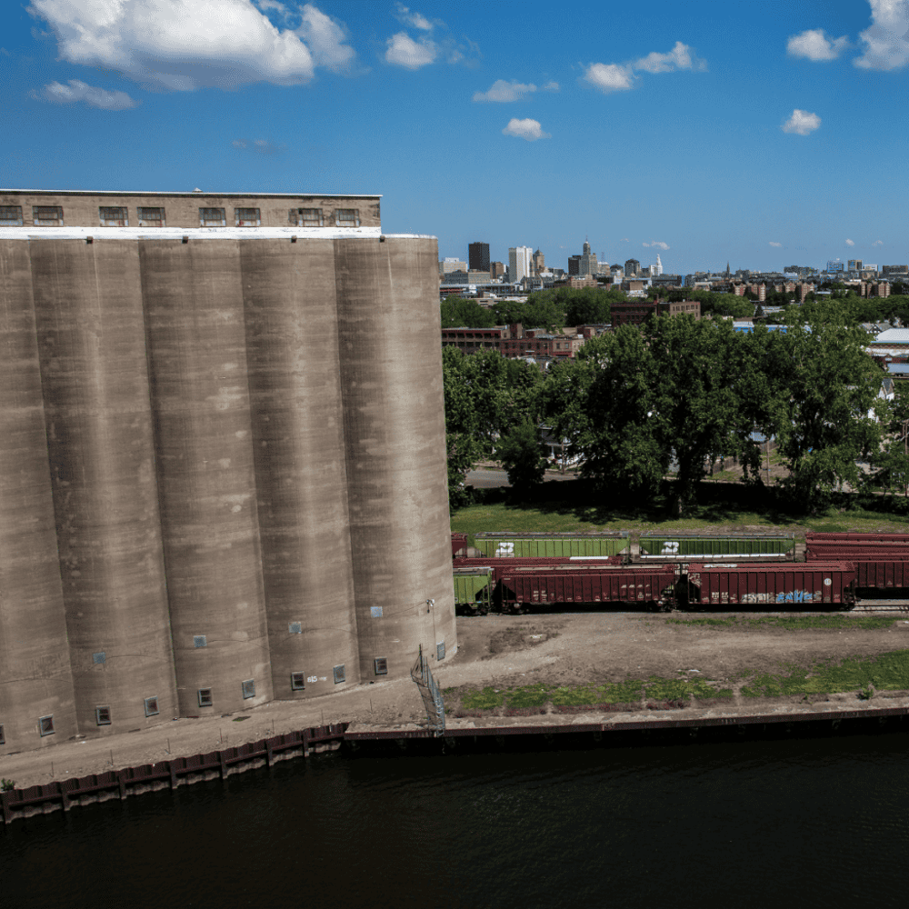 Mik Buffalo's Grain Elevator Illumination