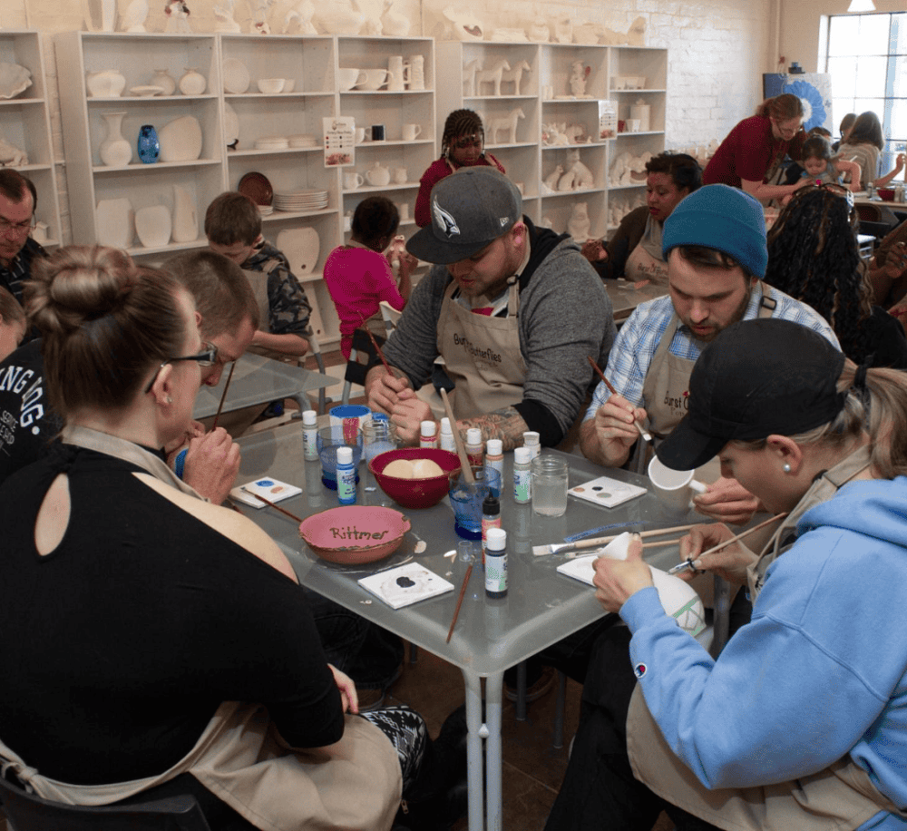 Burst of Butterflies Create & Paint Studio