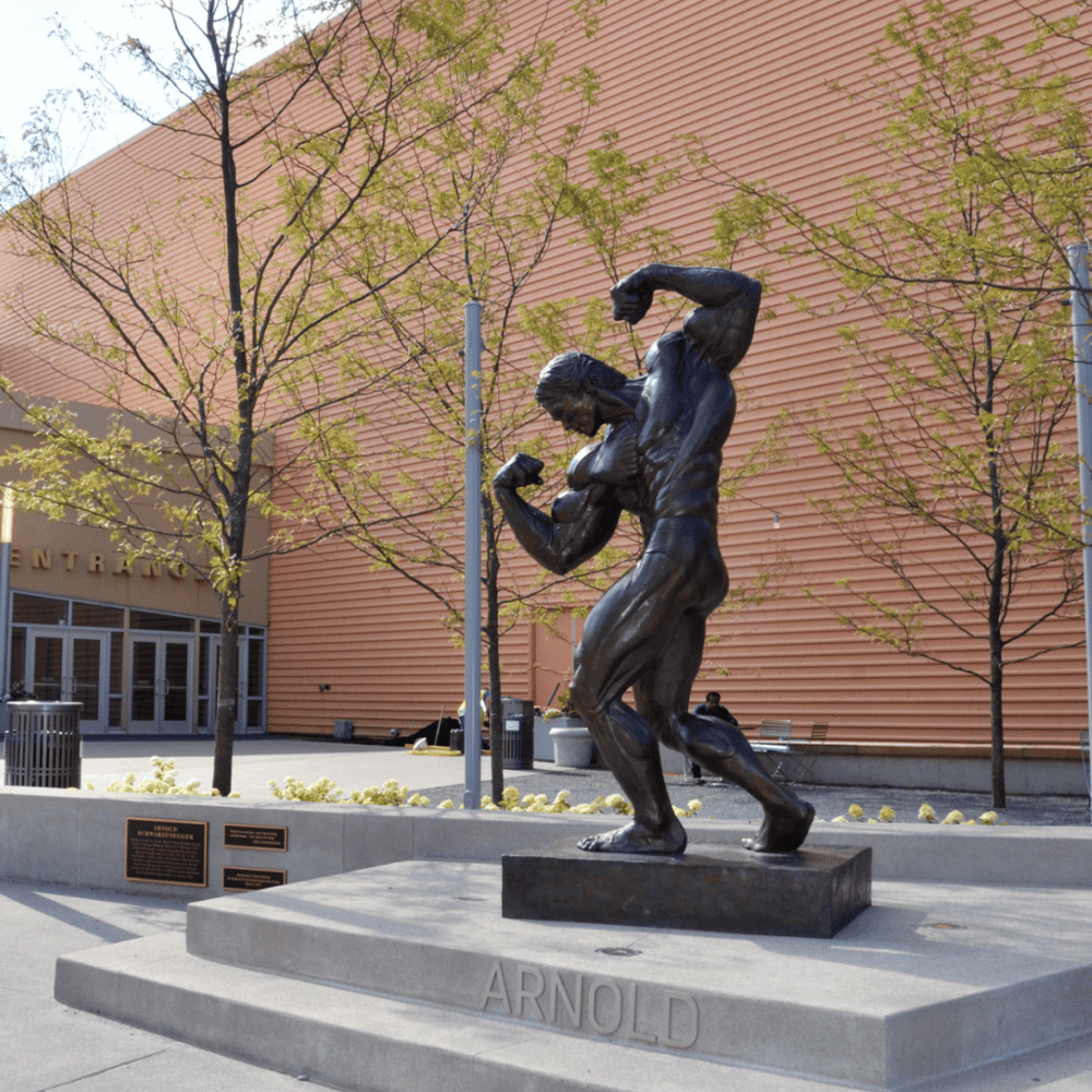Arnold Schwarzenegger Statue