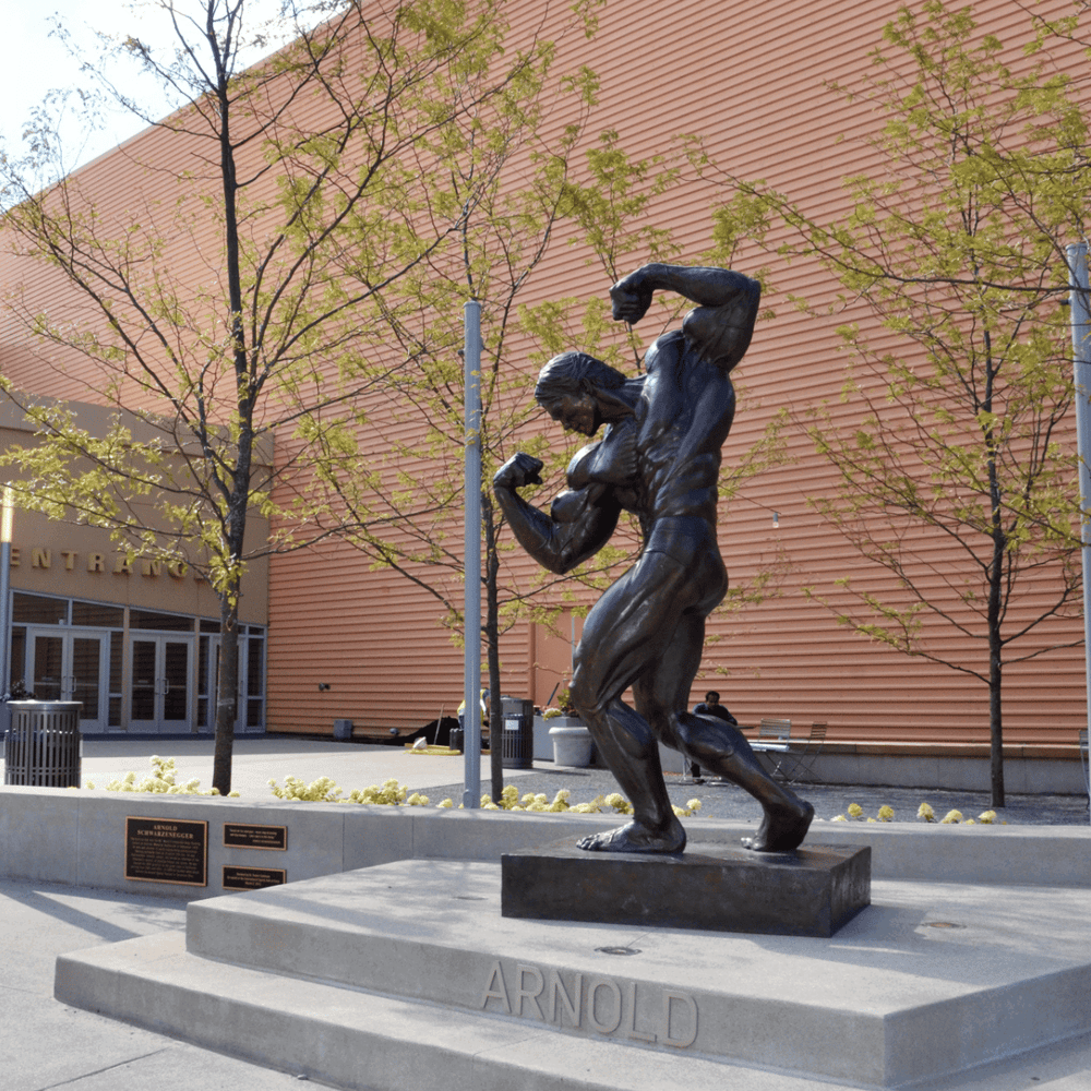 Arnold Schwarzenegger Statue