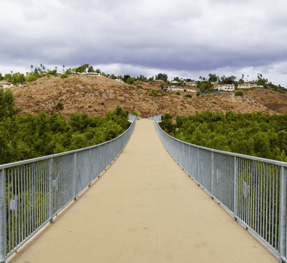 Lake Hodges Pedestrian Suspension Bridge