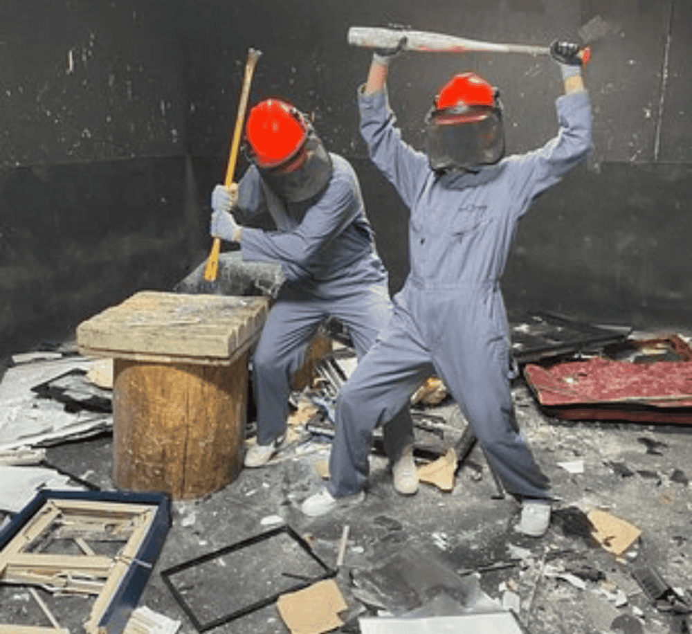 Endorphin Factory Axe Throwing, Demolition, and Archery