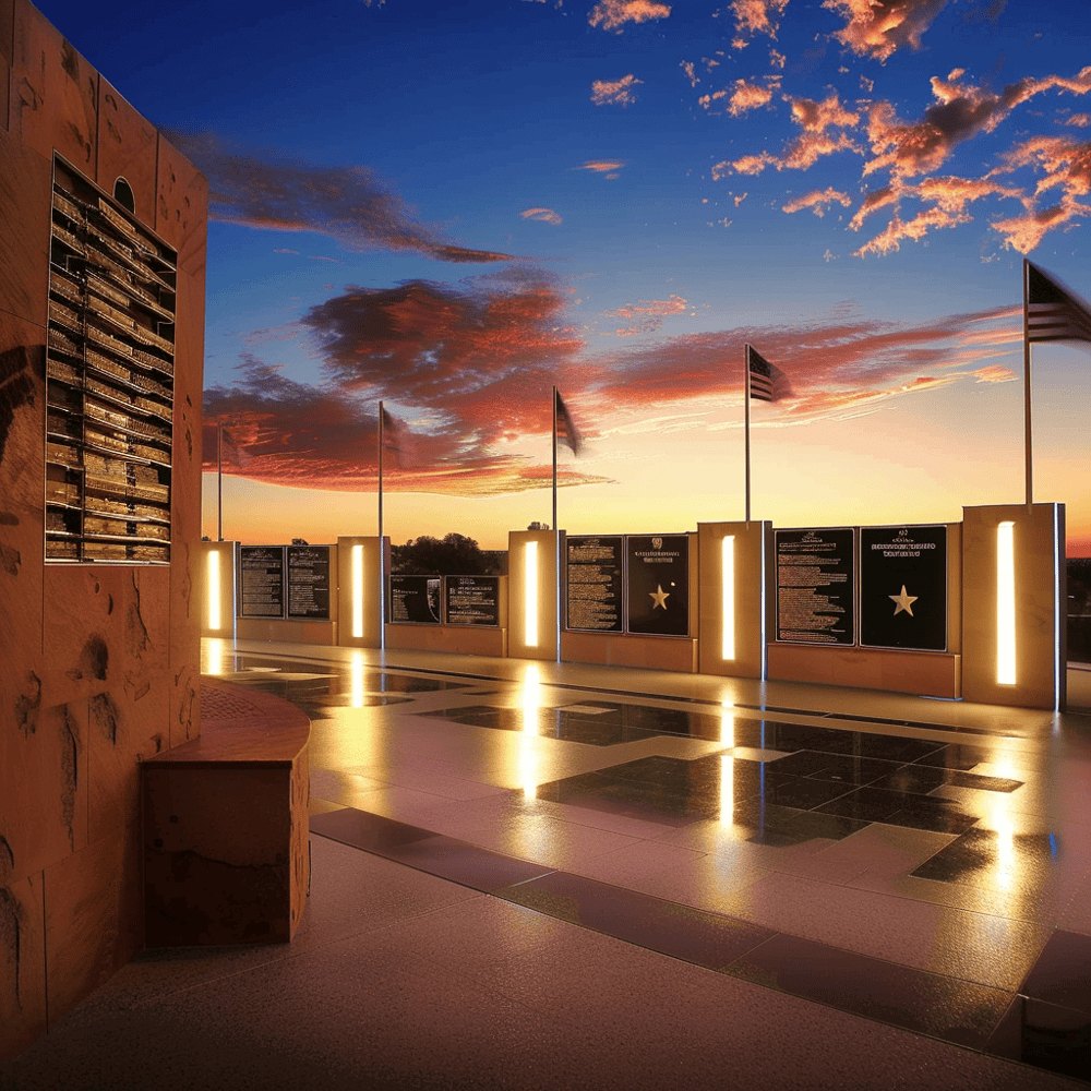Veterans Memorial Wall