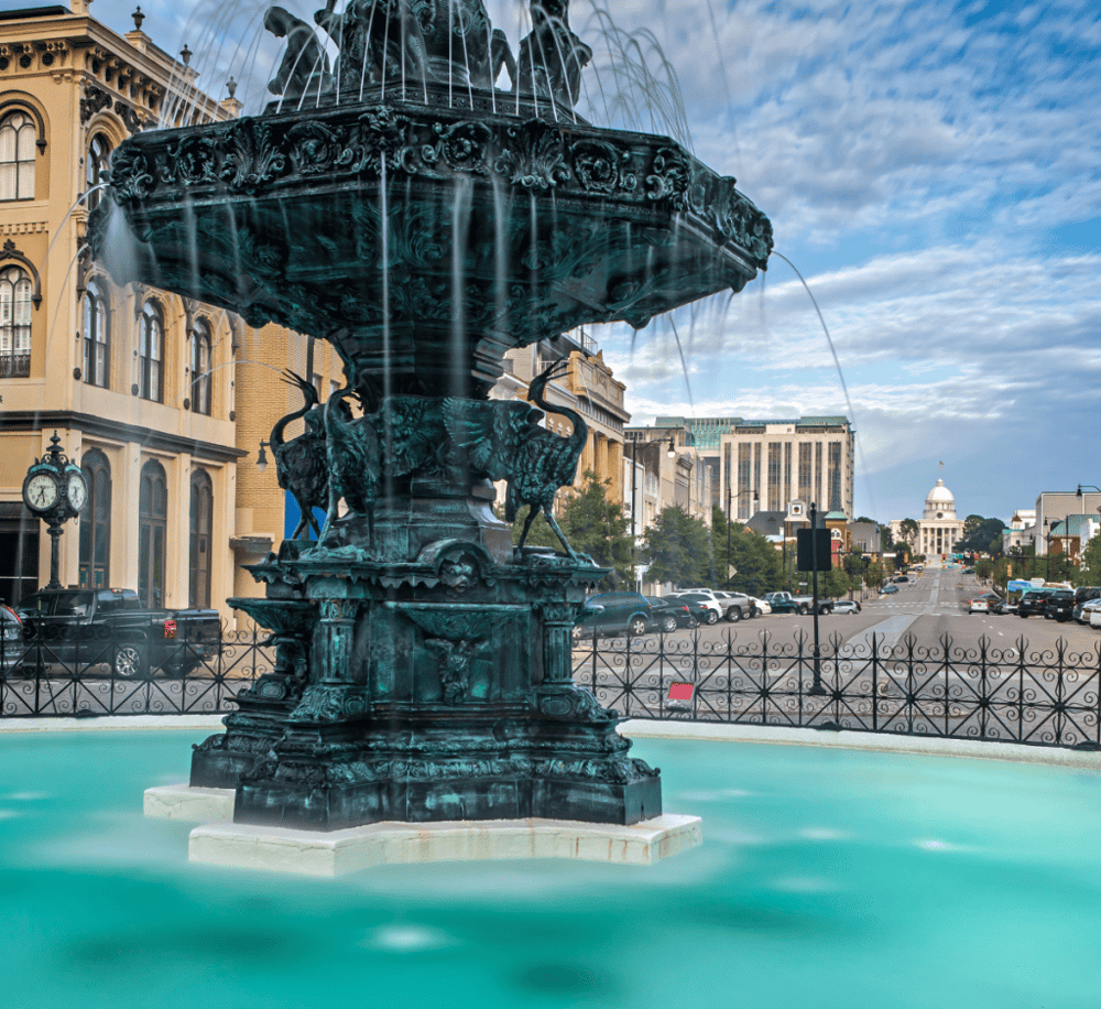 Court Square Fountain