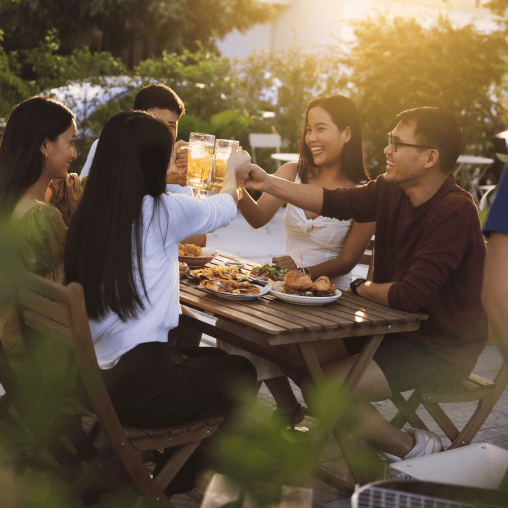 Sip some drinks at Raleigh Beer Garden
