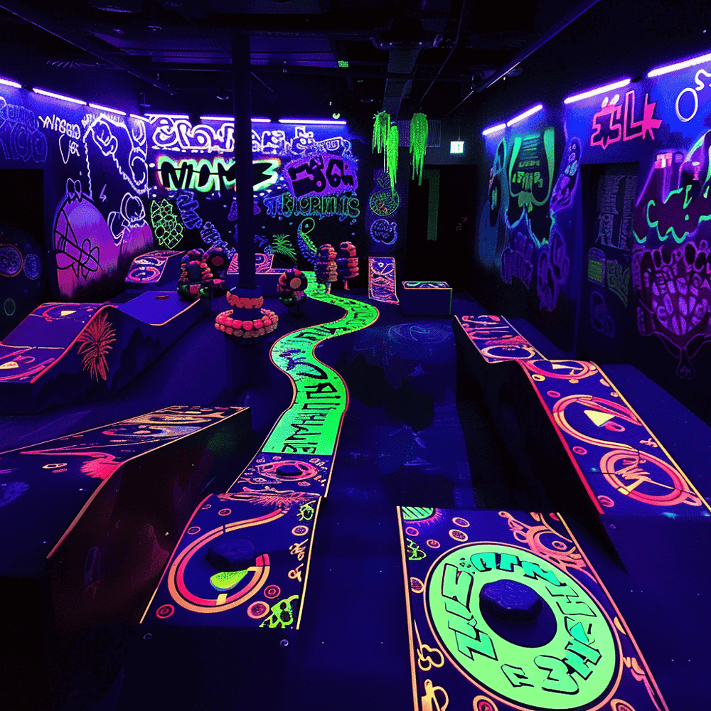 GLO Mini Golf