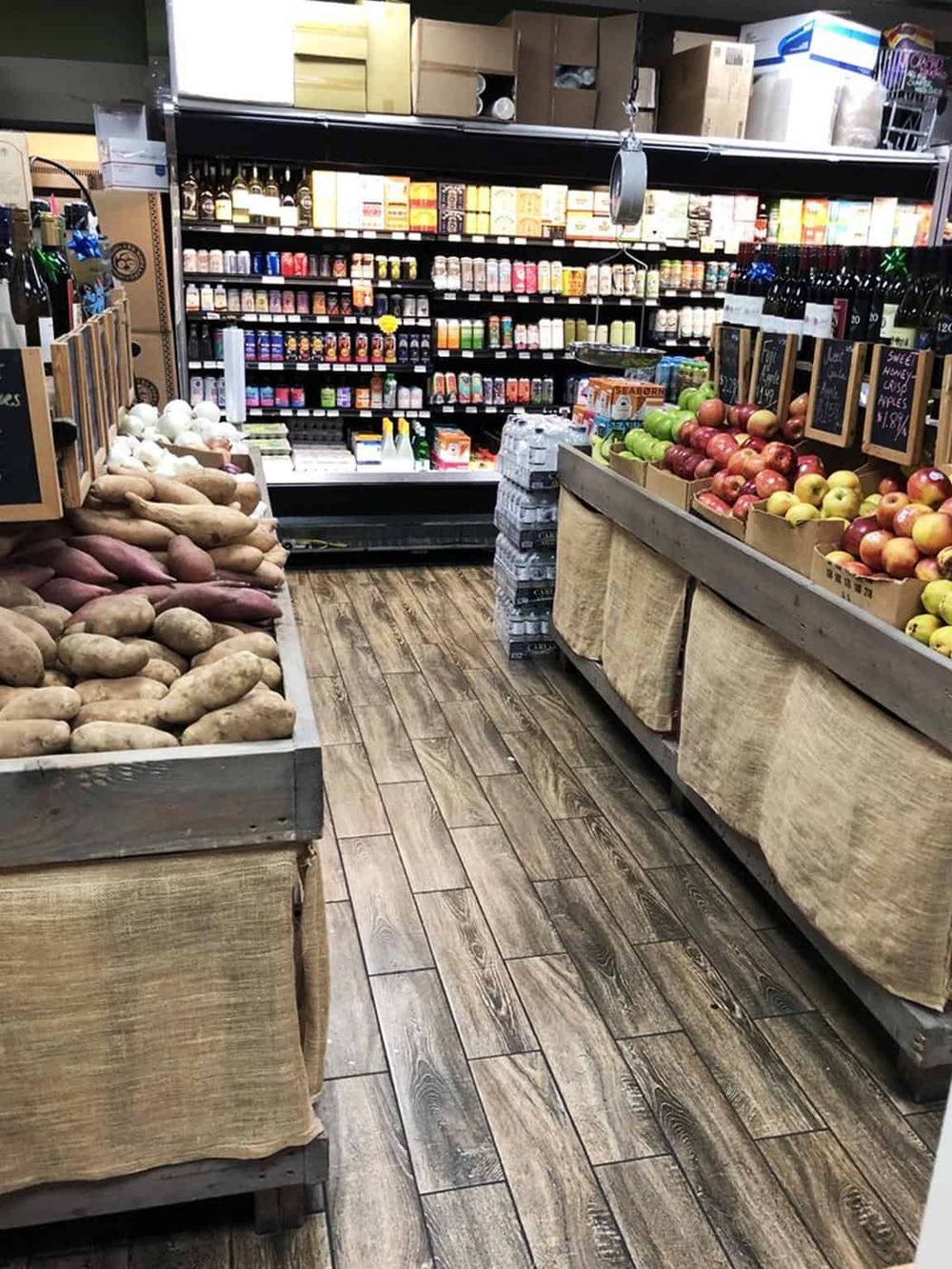 Fresh produce and grocery items at QuestForDirections store.