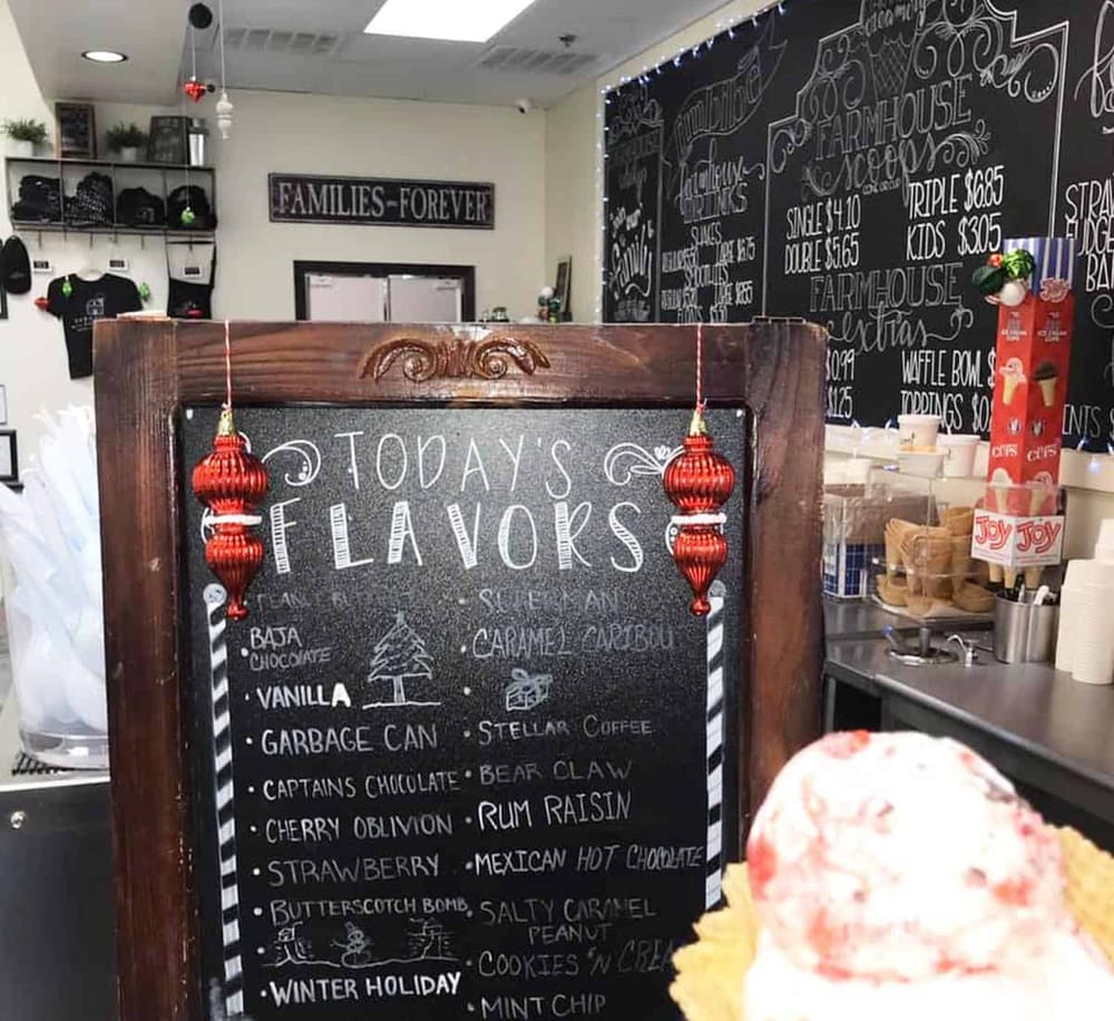 Bright bakery café chalkboard menu featuring seasonal flavors and a cozy atmosphere at QuestForDirections.