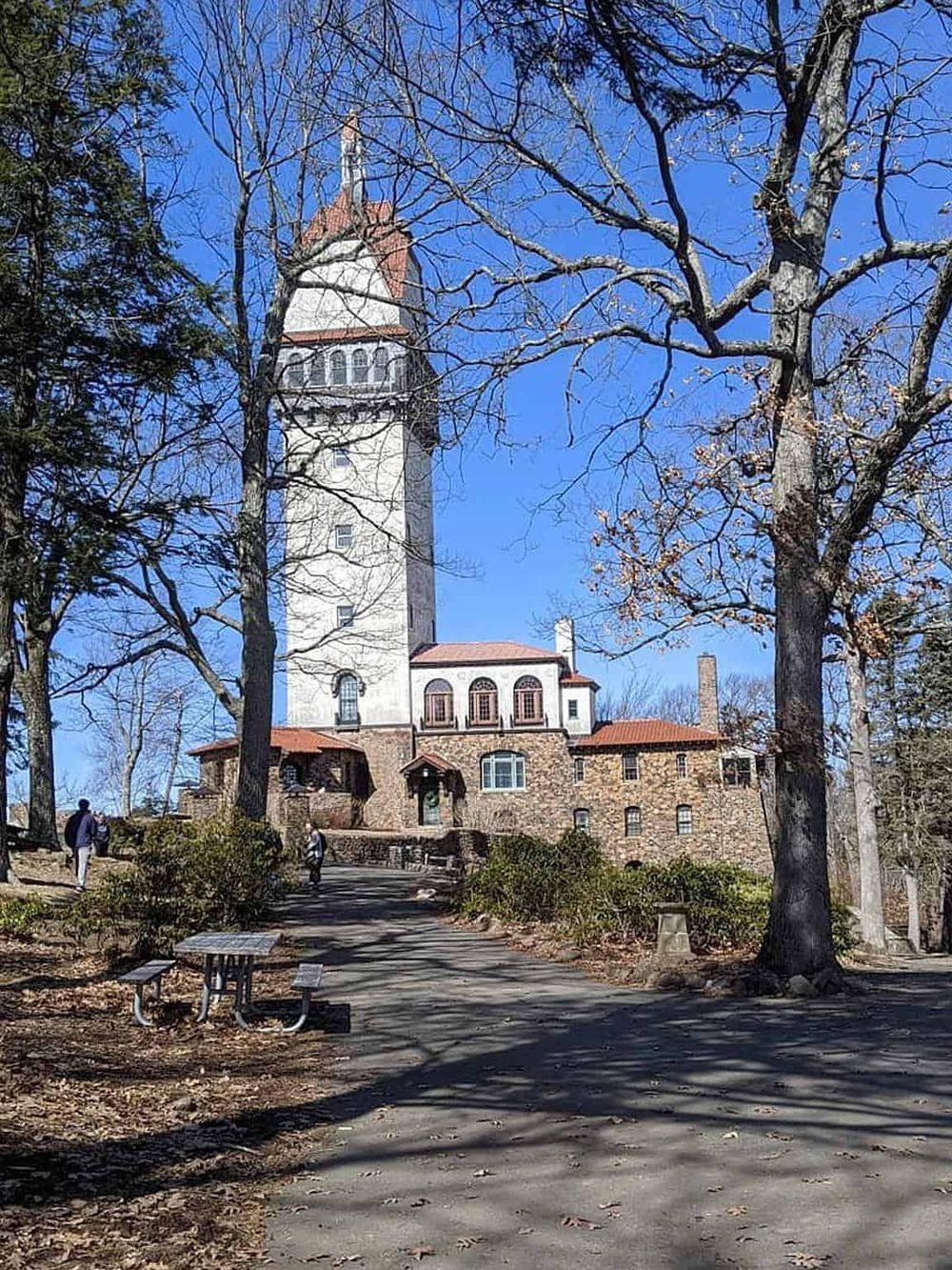 Historic castle tower in Sedona with scenic nature views, perfect for outdoor adventures and photo opportunities.
