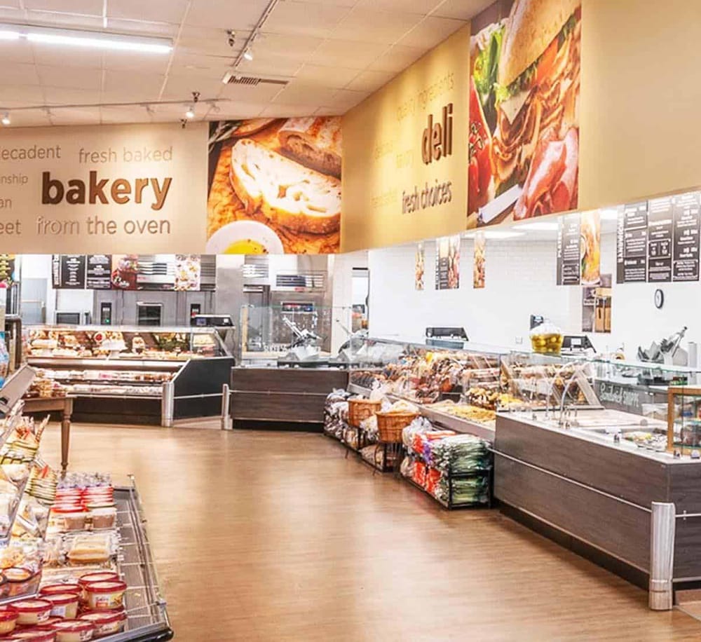 Fresh bakery section with baked goods and deli options at QuestForDirections.