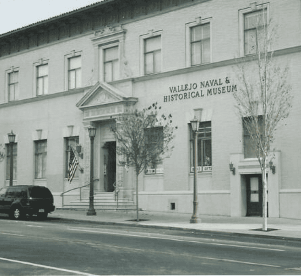 1. Historic Vallejo Naval & Historical Museum building in Vallejo, California.
