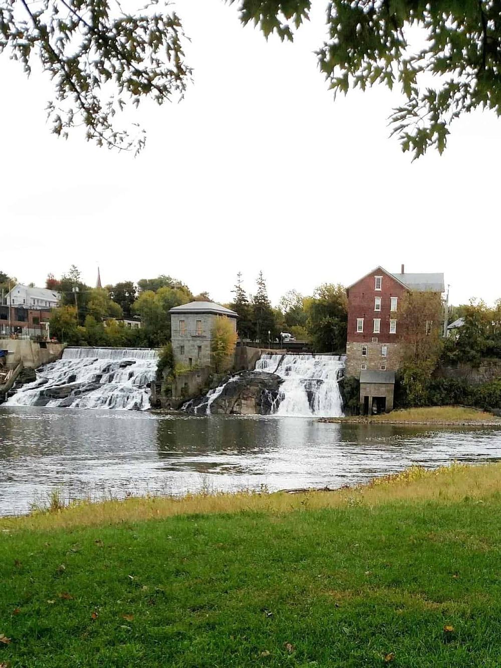 Scenic waterfall view at QuestForDirections location, ideal for navigation and travel tips.