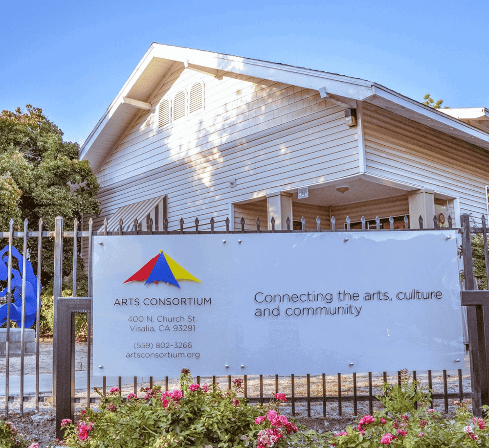 Arts Consortium community arts center in Visalia, California, providing cultural and artistic programs.
