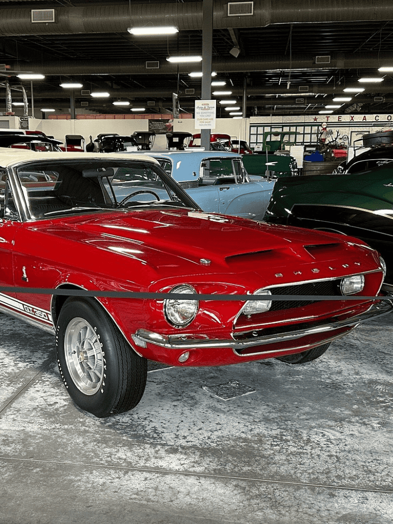 Vintage Ford Mustang GT350 classic muscle car for sale at QuestForDirections.
