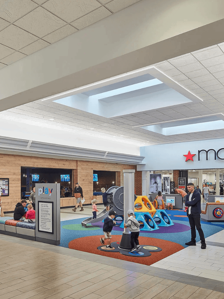 Play area and children’s play zone at Capeco Mall for family entertainment and kids’ activities.