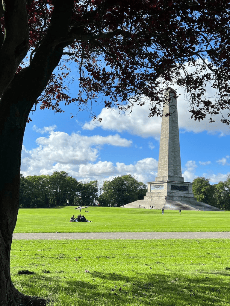 Victorian Monument in Halifax Public Gardens, Halifax, Nova Scotia, Canada.