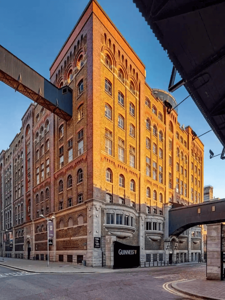 Historic brick building in downtown, famous for city tours and local attractions.