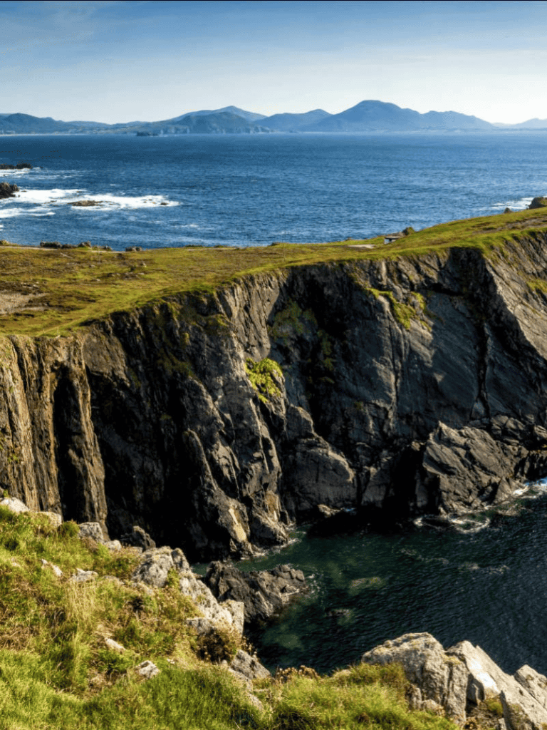 Stunning coastal cliffs and ocean view at QuestForDirections scenic location.