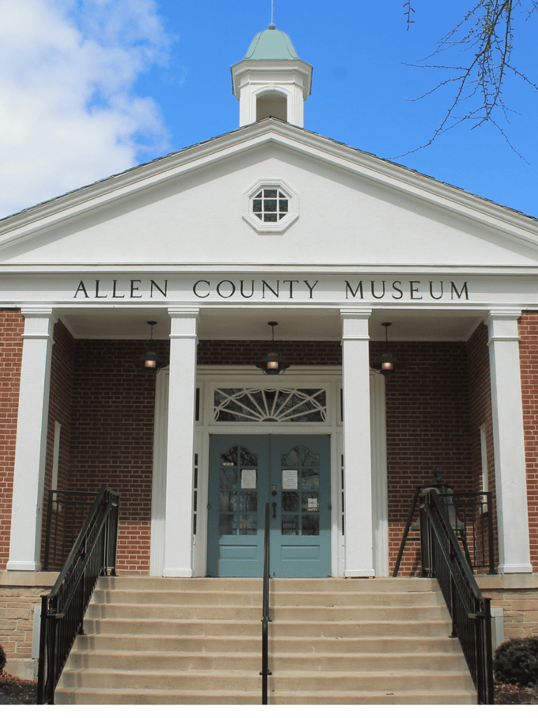 Allen County Museum historic building for local history and cultural exhibits, located in Allen County, Indiana.