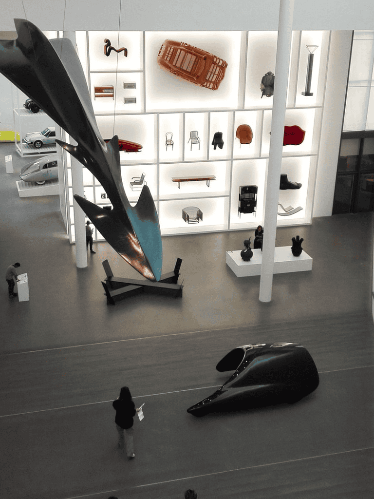 Innovative Modern Car and Furniture Art Installation at Quest For Directions.