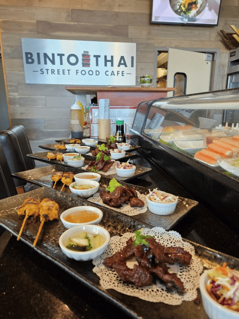 Tender Thai street food dishes served at Binto Thai Street Food Cafe. Perfect for authentic culinary experiences.