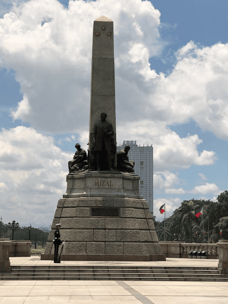 Monument to President Emilio Aguinaldo in Manila, Philippines.