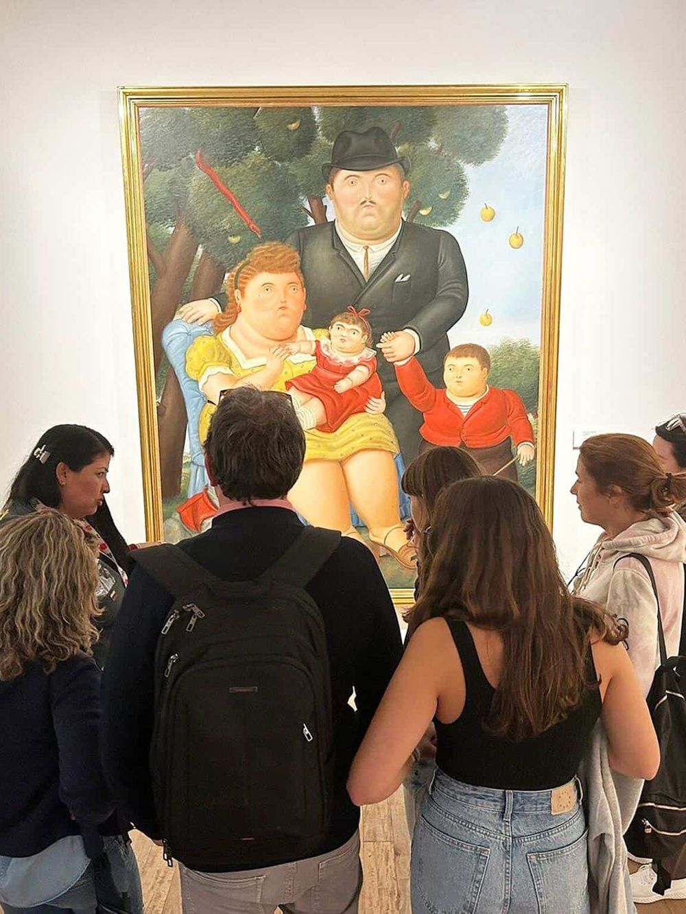 Colorful artwork at QuestForDirections art exhibit in California, showcasing local art and cultural expression.