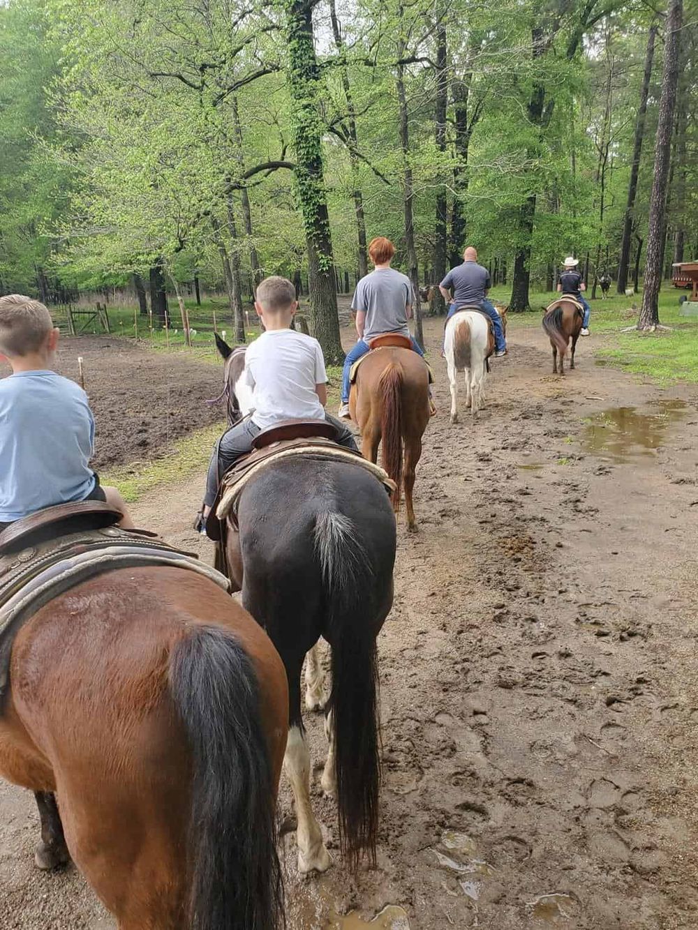 Kids horseback riding adventure at QuestForDirections.