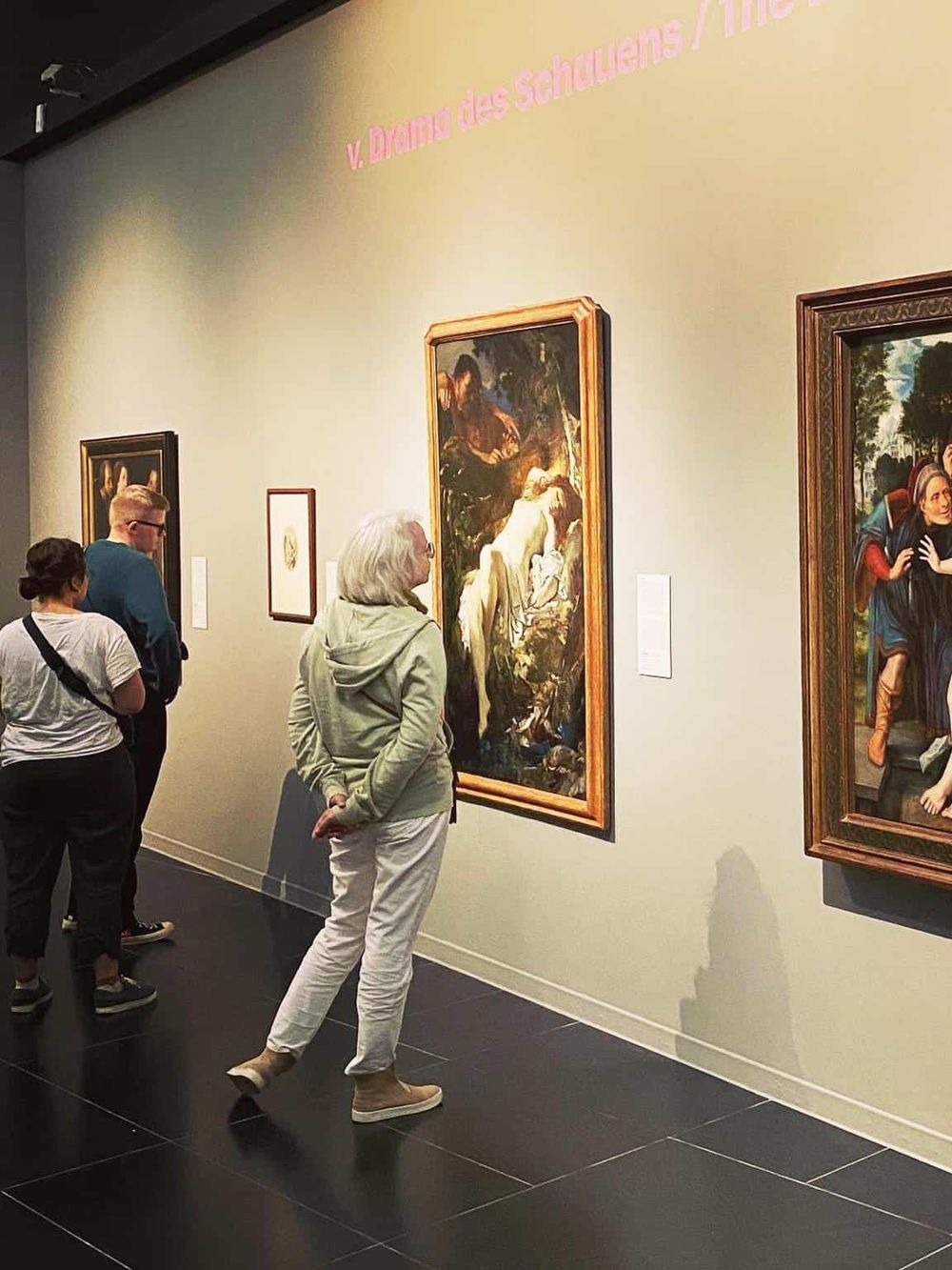 V. Braque des Schauens / Artwork displayed at QuestForDirections art gallery.