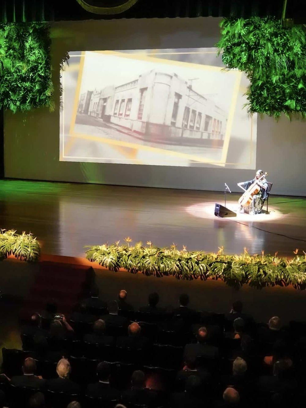 Historic building heritage preservation, vintage architecture, QuestForDirections event, cultural history presentation.