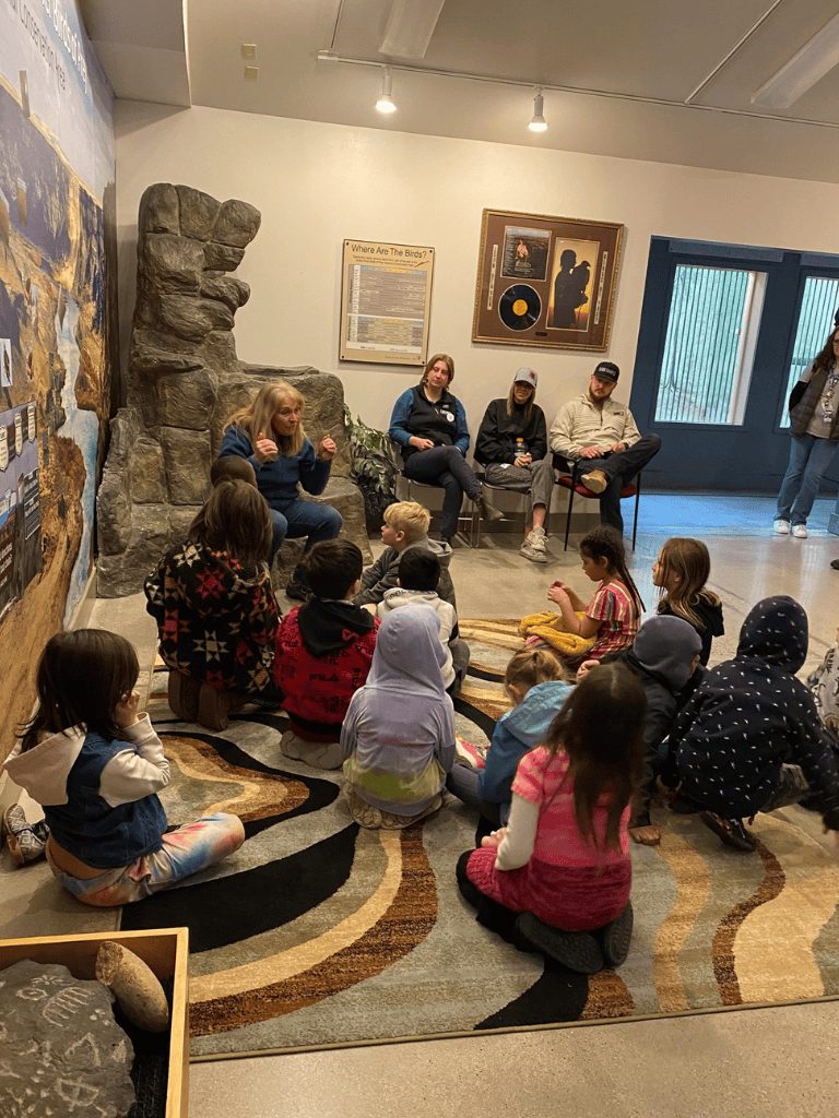 1. Kids engaging in educational storytelling session at QuestForDirections.