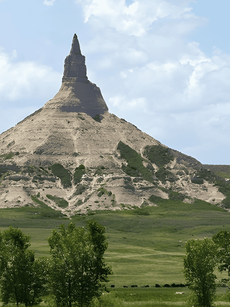 Unique rock formation in Wyoming, showcasing breathtaking landscapes and natural wonders.