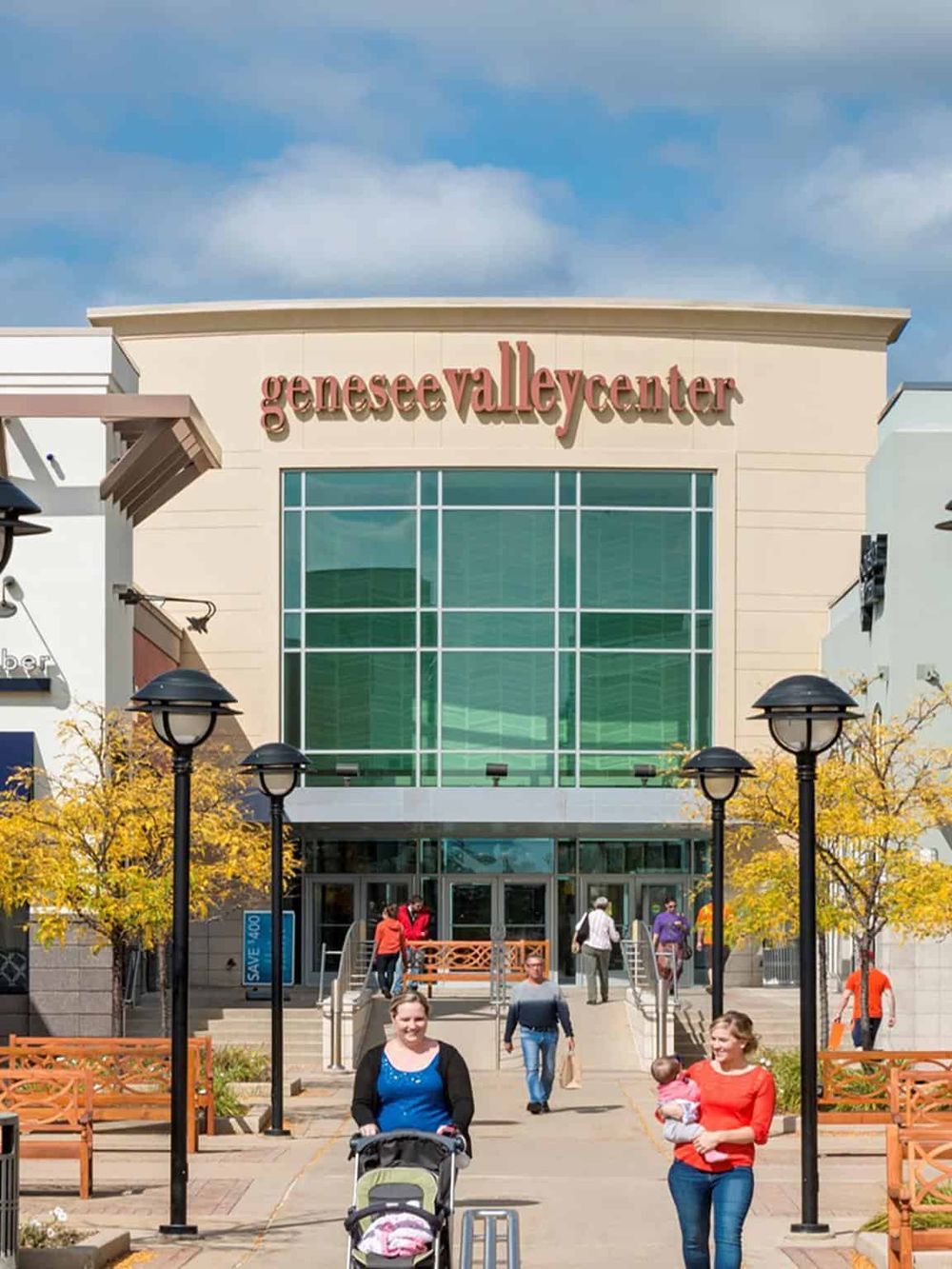 Affordable shopping at Genesee Valley Center mall in Rochester, New York.